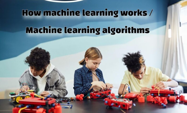 How machine learning works / Machine learning algorithms